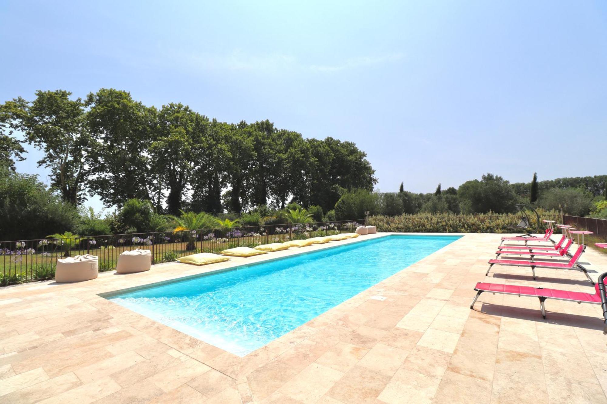 Gites Avec Piscine Et Jacuzzi Au Mas De Cadoule Saint-Just  ภายนอก รูปภาพ